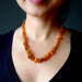 Amber Stone Necklace