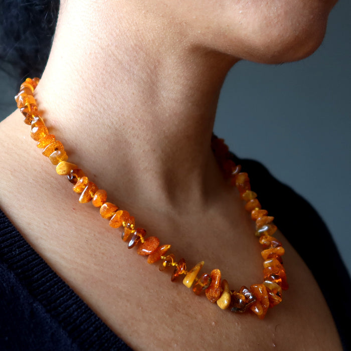 Amber Necklace Cherished Moments Honey Baltic Lithuania