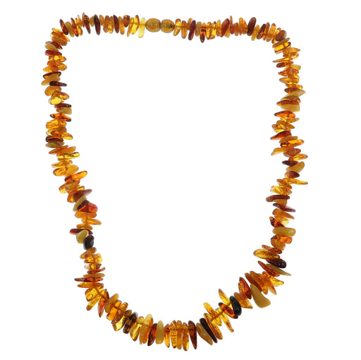 16 inches Baltic Amber knotted 7-15mm bead Necklace 