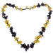Amber Yellow Red Necklace 