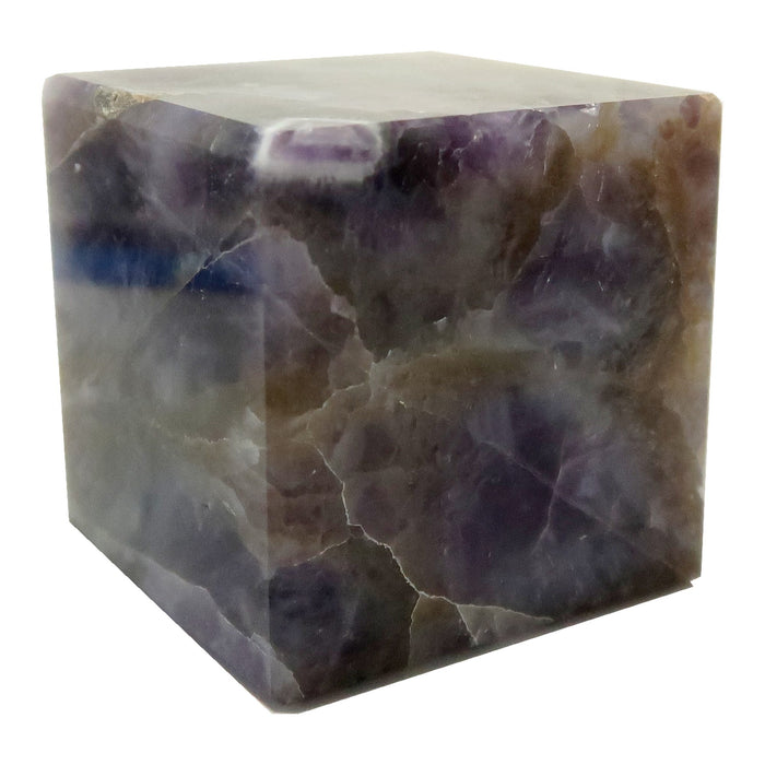 Amethyst Cube Spirituality Purple Meditation Crystal