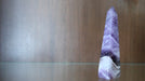 3.5-4 x 0.6 to 1 inches purple Amethyst Chevron crystal point tower Wand 