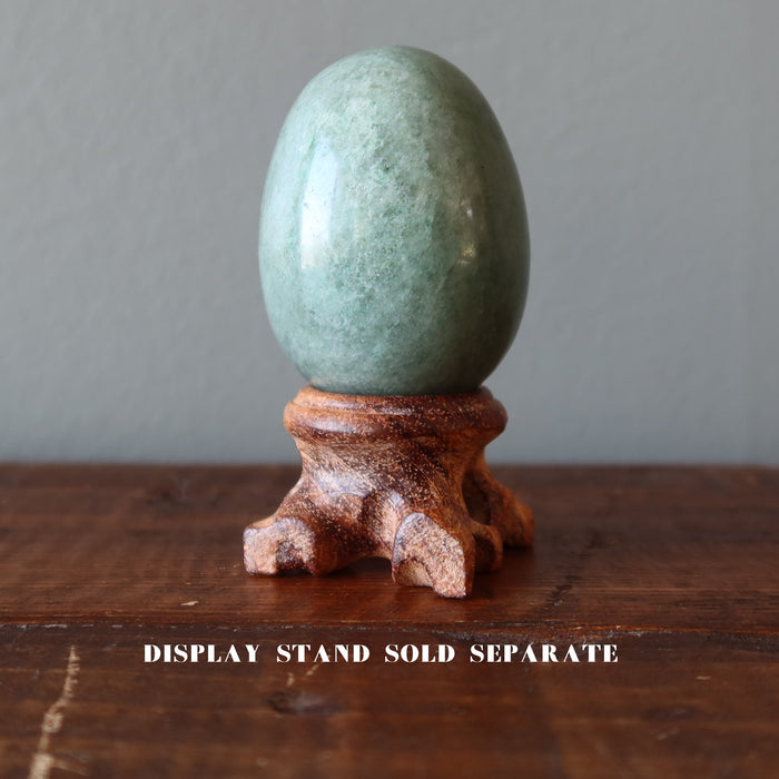 Green Aventurine Egg Money-Positive Nest Abundance Crystal