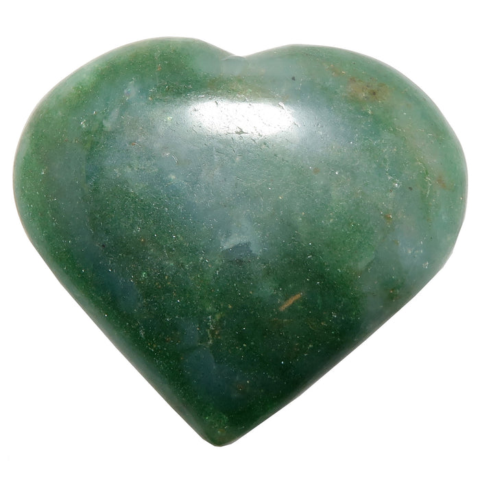 dark green aventurine heart