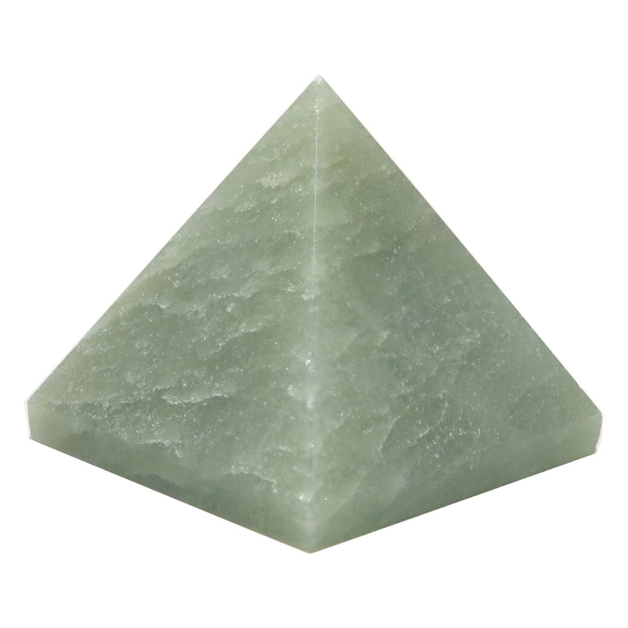 Green Aventurine Pyramid Trickle-Up Theory Prosperity