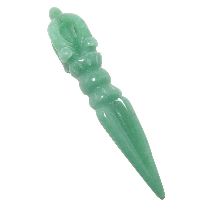 green aventurine phurba dagger wand
