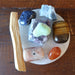 chakra crystal cleansing set with selenite and palo santo