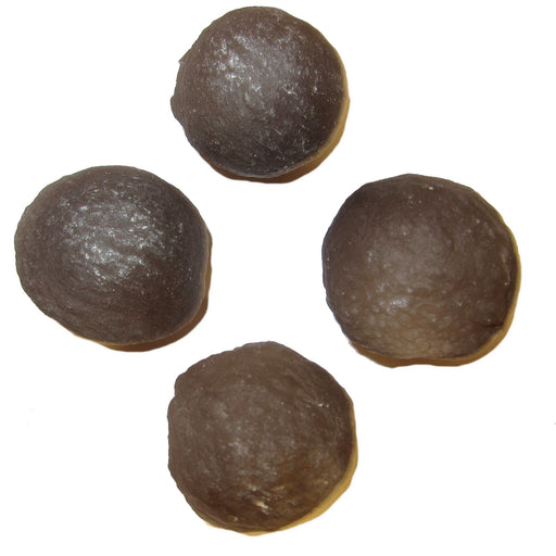 4 Brown Raw Chalcedony Gemstones 