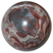 Blue Red Chalcedony Sphere