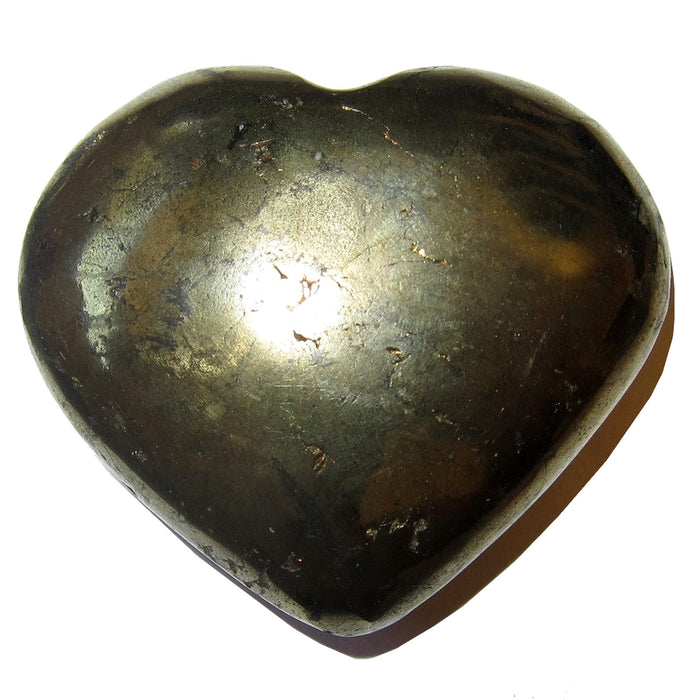 gold Chalcopyrite Heart 