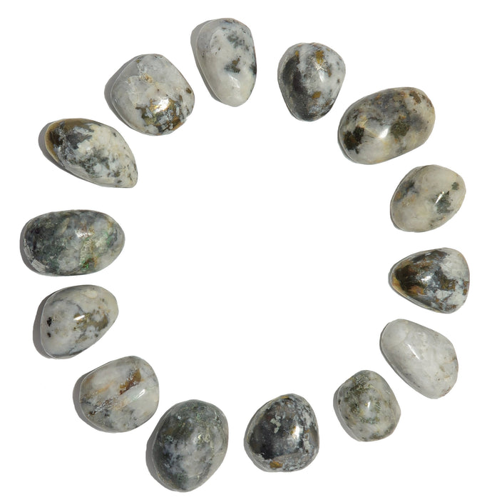 14 chalcopyrite stones