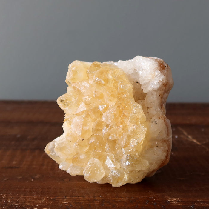 Citrine Cluster Lucky Sun Kissed Prosperity Yellow Stone