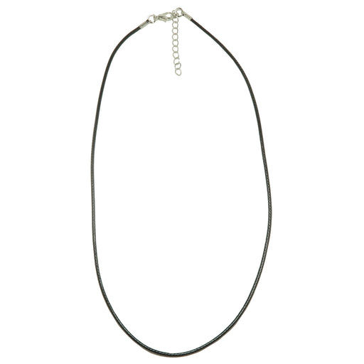 Cotton Cord Simply Stylish Black Necklace for Crystal Pendants