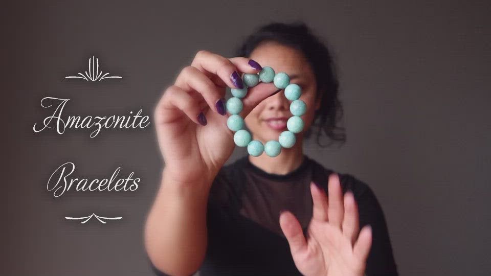 video about amazonite bracelets