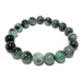 emerald polished stretch bracelet
