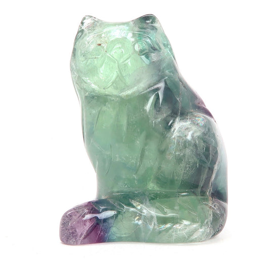 green Fluorite Cat