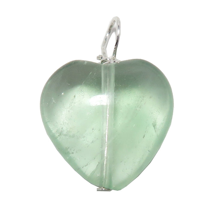 a Green Heart Fluorite pendant