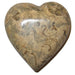 brown Fossil Heart 