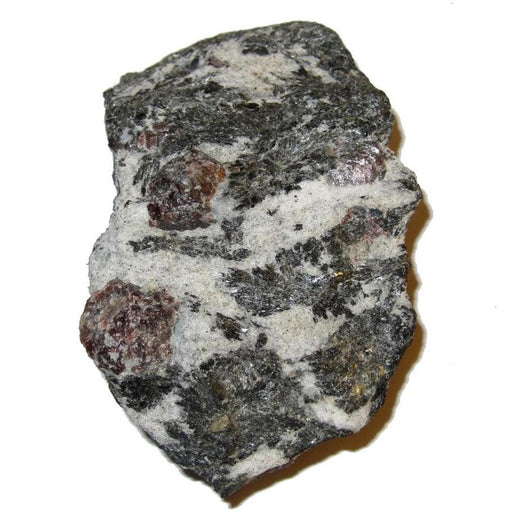 garnet biotite raw gemstone