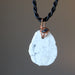 Howlite slab necklace 