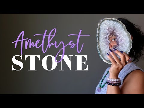 video about amethyst stone