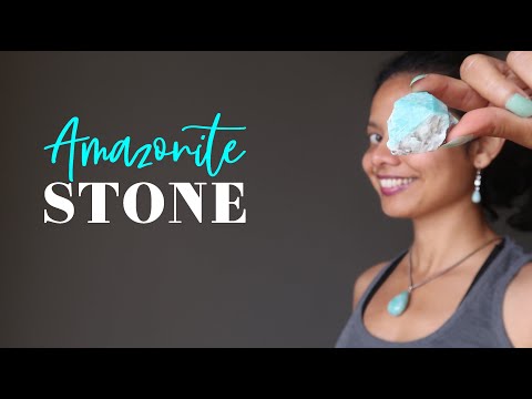 Amazonite Stone Pendant