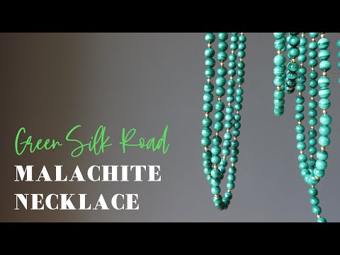 video on malachite necklaces