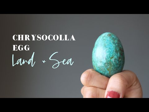 video on chrysocolla eggs for sale