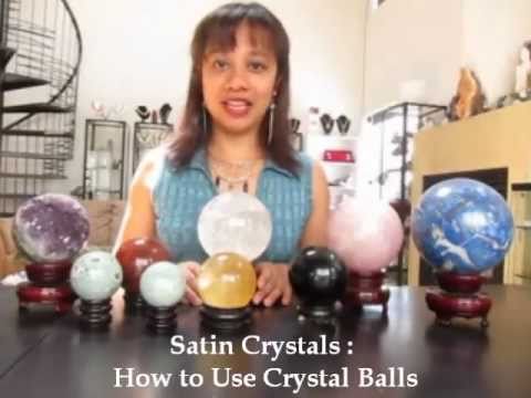 how to use crystal healing spheres video