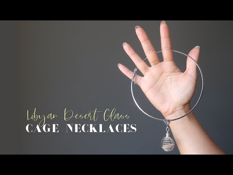 video about libyan cage necklace