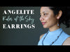 video about angelite earrings