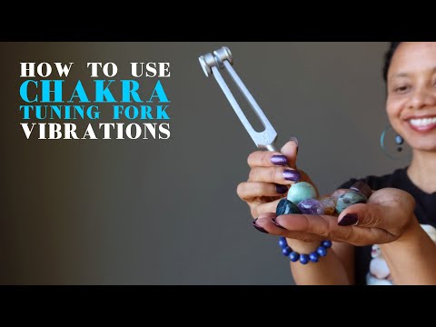 video on how to use chakra tuning fork vibrations