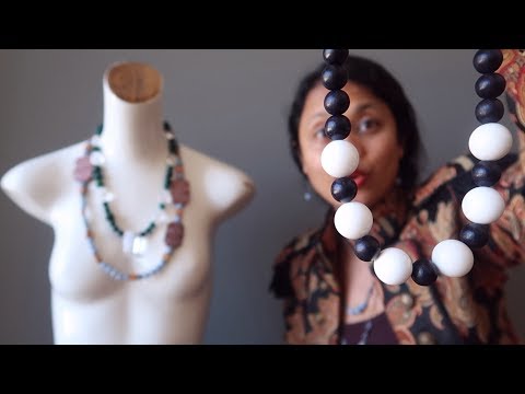 video about one of a kind necklace 