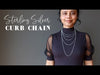 youtube video on sterling silver curb chains