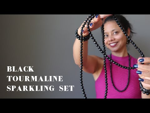black tourmaline necklace youtube video