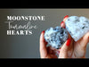 video on moonstone tourmaline heart