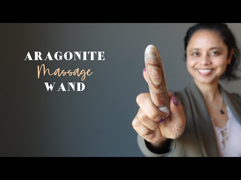 video on aragonite massage wand