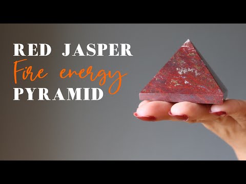 red jasper pyramid video