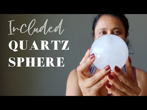video on included quartz spheres