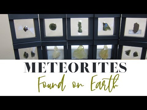 Meteorites Found on Earth video