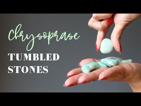 chrysoprase tumbled stone video