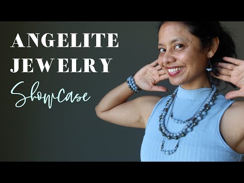 angelite jewelry showcase video