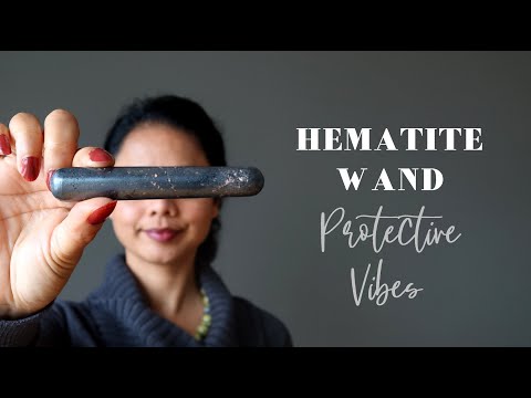 video on hematite massage wands