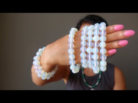 video on wearing opalite bracelets
