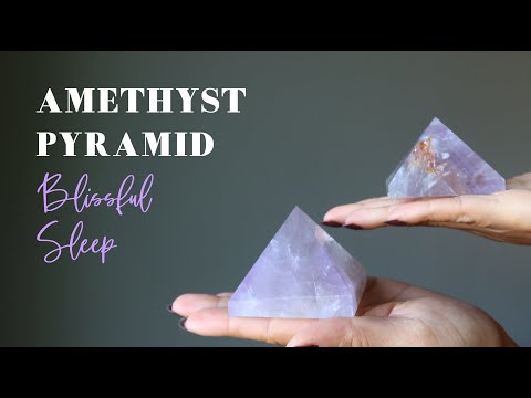 amethyst pyramid video