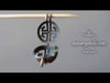 video featuring moldavite pendant
