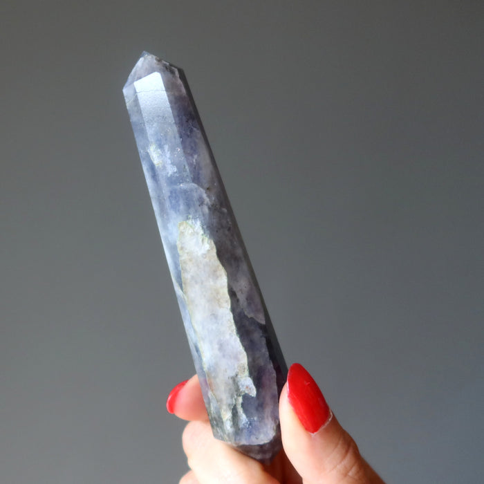 Iolite Double Terminated Wand Abundance Crystal