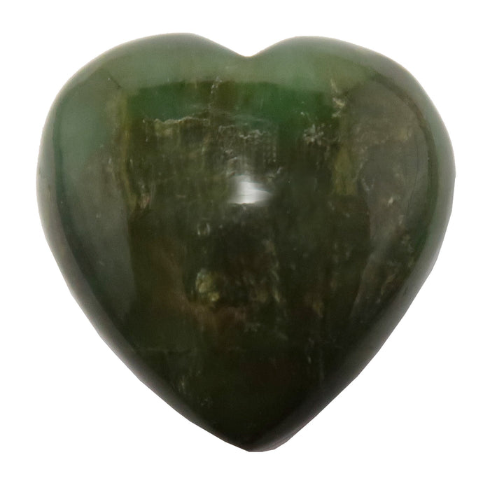Jade Heart Love is a Precious Gem Canadian Nephrite Crystal