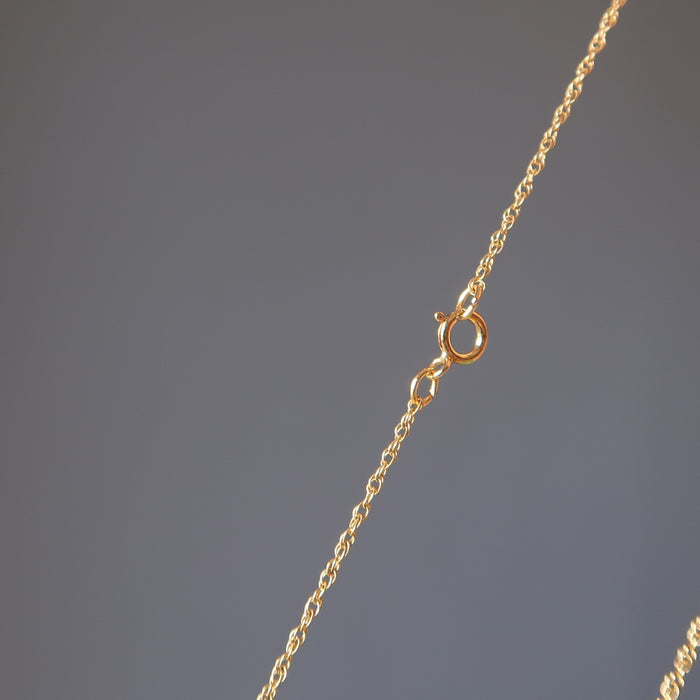 spring clasp of gold chain