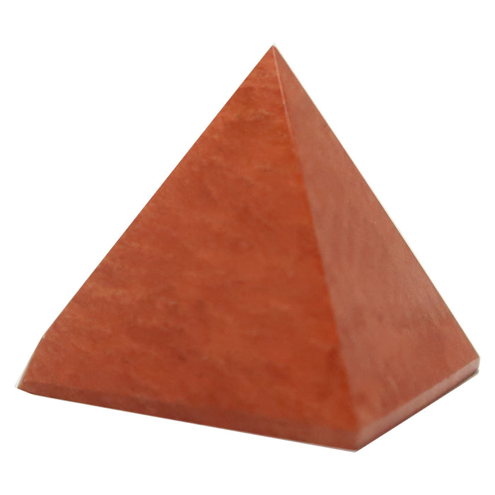 red jasper pyramid